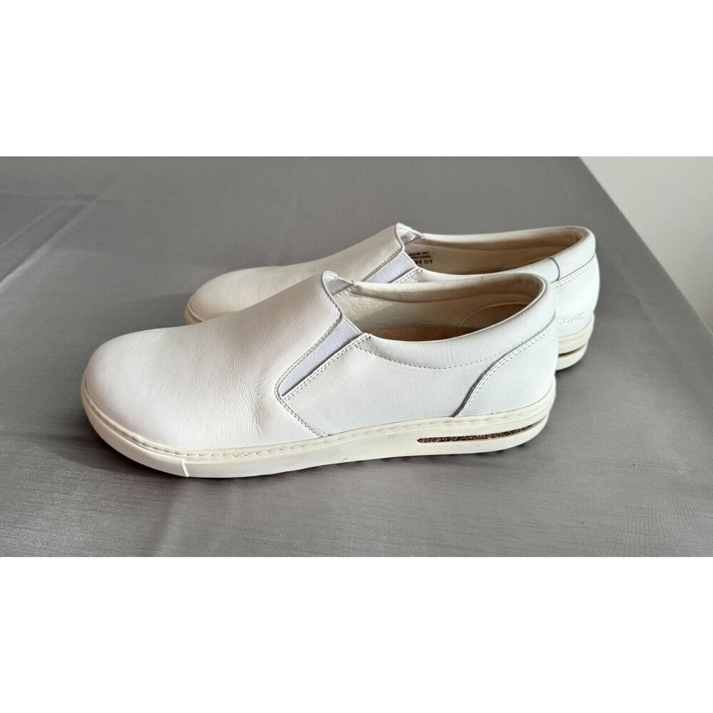 Birkenstock Oswego White Leather Mens Shoes US SZ 11-11.5 EU 44 New